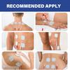 Unit Electrode Pads, 16PCS 2"x2"  Unit Pads for EMS Muscle Stimulator Electrotherapy, Self-Adhesive TENS Pads Replacement, Reusable and Latex-Free