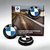4 Τμχ/Σετ 68MM 56MM Μπλε Λευκό Πλωτό Κάλυμμα Κέντρου Τροχού Αξεσουάρ Αυτοκινήτου για G11 G12 G30 G31 G32 G38 G08 G05 F46 F49 F39 F90