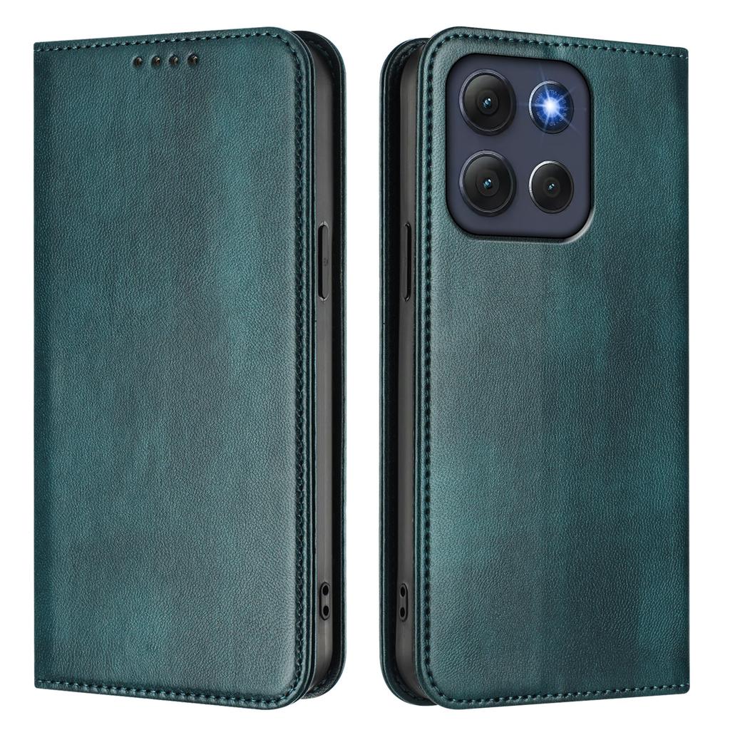 Per Motorola Moto G86 5G Custodie Portafoglio Texture Retrò Copri Telefono in Pelle con Blocco RFID