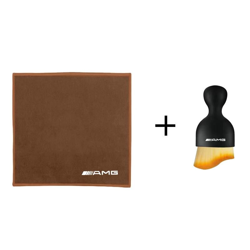 2025 Hot Car Cleaning Brush Tools Wash Towel Microfiber Cloth For Mercedes Benz AMG GLC GLE GLS CLA GLA GLK W204 W205 W210 W212