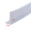 Right Angle Waterproof Bathroom Strip - Self-Adhesive Water Barrier for Shower and Toilet Partition