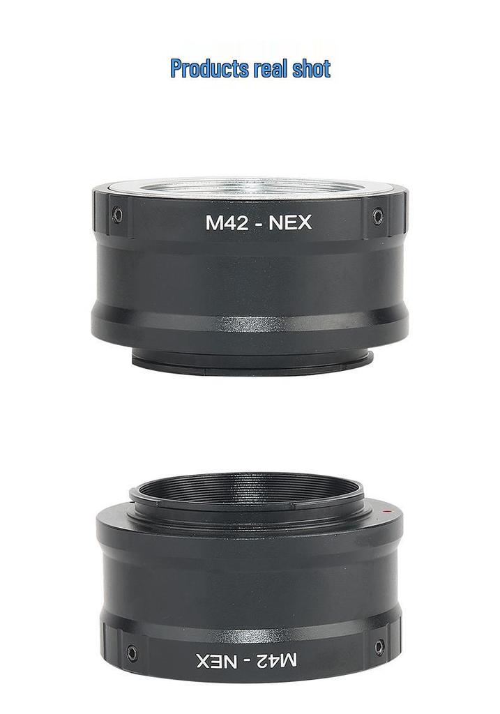FUYALIN M42-NEX Adapter for M42 Lenses to A7/A7R E-mount Manual Focus