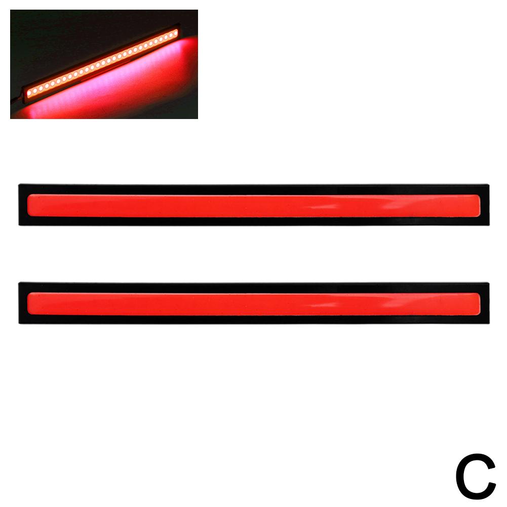 1PCS 17CM LED DRL Waterproof Driving Daytime Running Lights Strip 12V COB LED Car Aluminum Stripes Lights