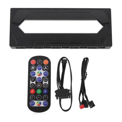 ARGB Splitter PWM Fan Hub 1 To 10 Serial ATA Power Port 5V 3Pin Magnetic Base PC Case Fan Splitter for Computer CPU Fans