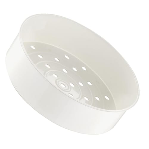 Two Plastic Steaming Racks and Baskets, Universal Design for Uniform Cooking, Multifunctional, Compact Size, Compatible with 2L Smart Rice Cookers