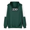 Unisex Casual Squid Game 3 Printed Hoodies Sweatshirt Outdoor Sport Cosplay Pullovers Hoodie Cosplay Costume