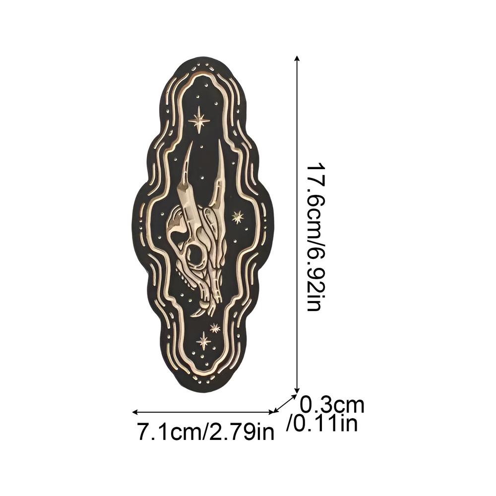 Бохо-фронтоны Бохо-украшения Минималистский Хэллоуин Готический настенный декор Универсальный изысканный домашний декор Настенный фронтон для кофе