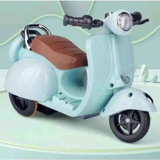 

Doll Mini Electric Motorcycle Children s Toy for labubu toy motor for doll (no doll) No Doll синій