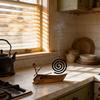 Coil Tray Metal Coil Stand Vintage Style Incense Burner Stand Sailboat Coil Holder  Bedroom Decor