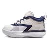 Jordan Zion 1 Antiderrapante Absorção de Choque Durável Tênis de Basquete Cano Médio Tênis de Bebê Azul Claro DC2023-241