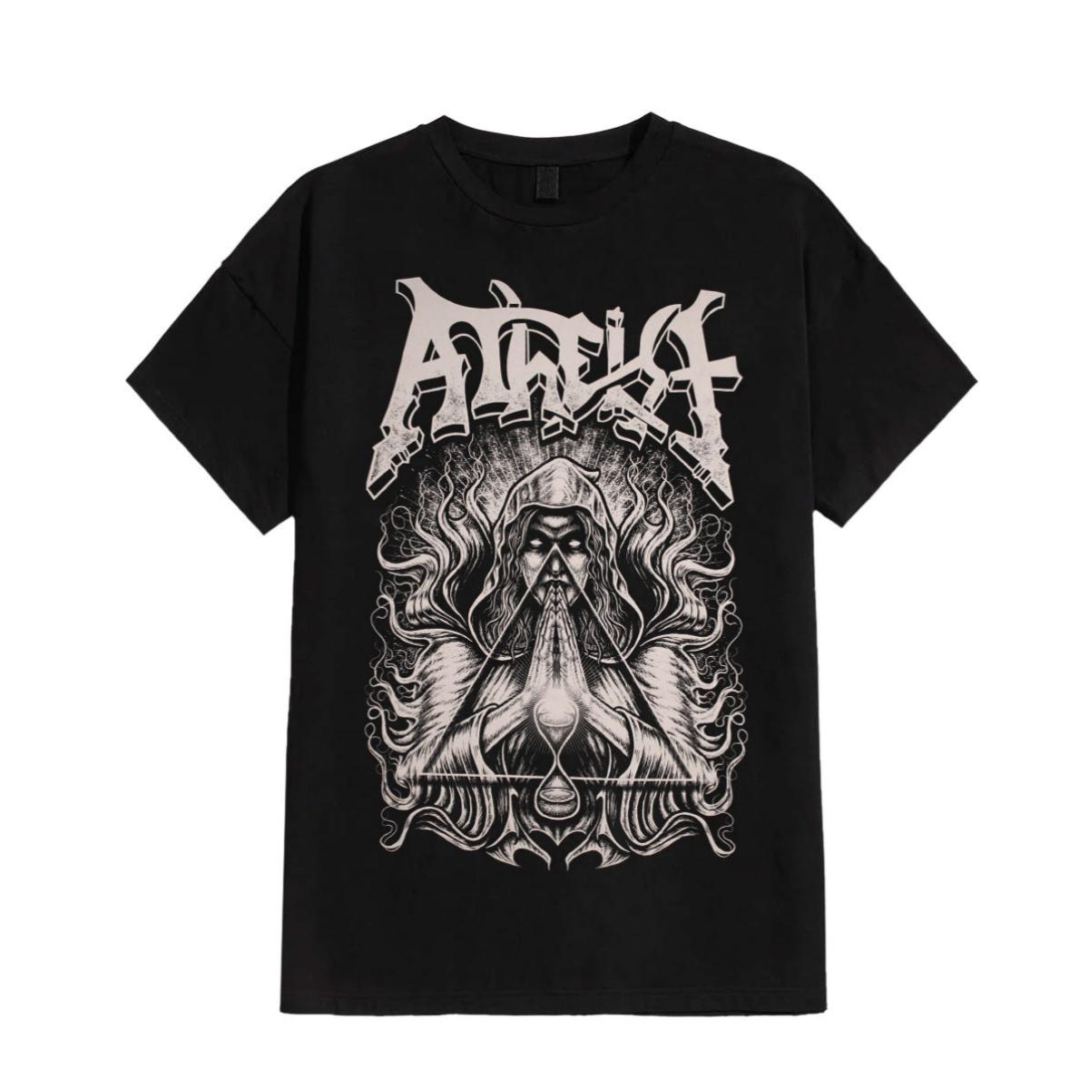 

New Atheist Cotton Band Shirt Unisex Summer Short Sleeve Fashion Brand Tee Luxury Casual Vintage M