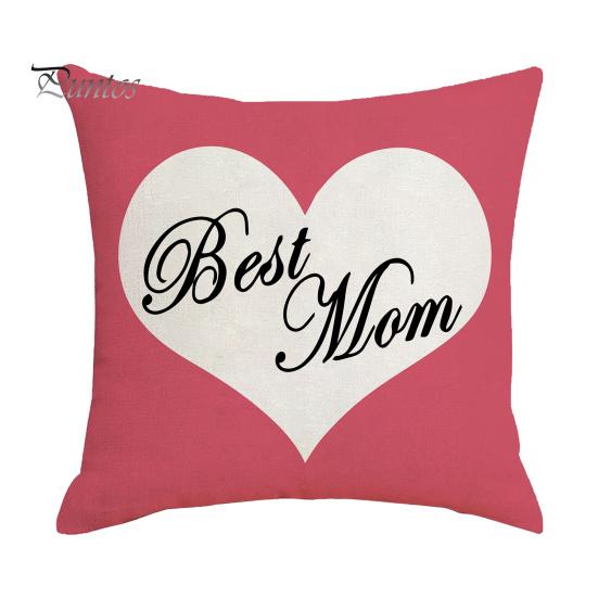 

1/4 шт. наволочка с буквенным узором, скрытая застежка-молния, наволочка для подушки, подарок на День матери, спальня, гостиная, диван, украшение, наволочка A