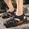 New Summer Genuine Leather Men Sandals Fashion Design Men's Casual Sneakers Comfortable Beach Men's Sandals Outdoor Wading Shoes