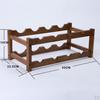 RACK Holder Wood Stand Bottle Storage Shelf