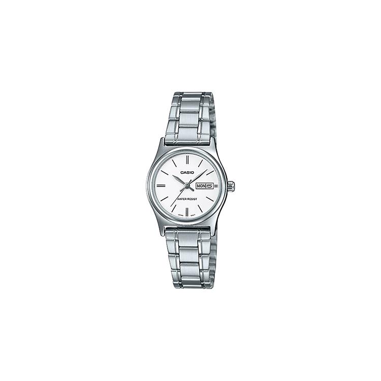 CASIO Women s Standard Series White Watch LTP-V006D-7B2 LTP-V006D-7B2 White Dial