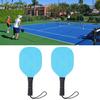 Wooden Paddles Set 2 Rackets Portable for Indoor Sports Outdoor -