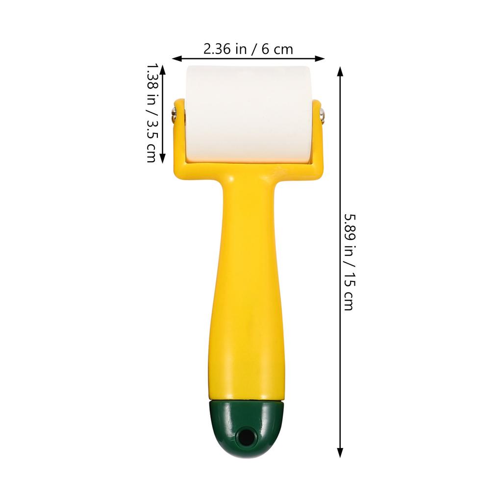 4Pcs Wallpaper Seam Roller Tool Plastic Handle Pressure Wheel for Wall Paper Vinyl Film Automotive Sound Insulation DIY Home