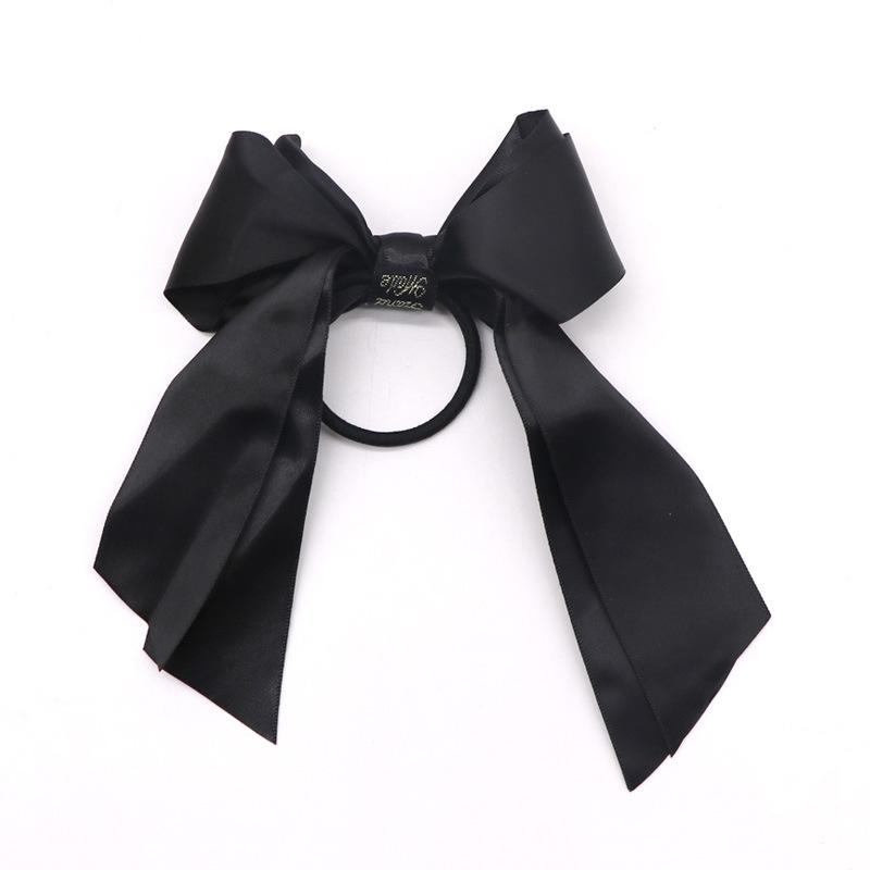 Hair Accessories Hair Band Sweet Oversized Ribbon Bow Hair Ring Popular Bow Tie Hair Rope