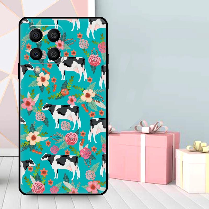 Cute Highland Cow Case For Samsung Galaxy M16 M31 M21 M13 M33 M53 M15 M35 M55 M36 M56 M12 M32 M52 M14 M34 M54