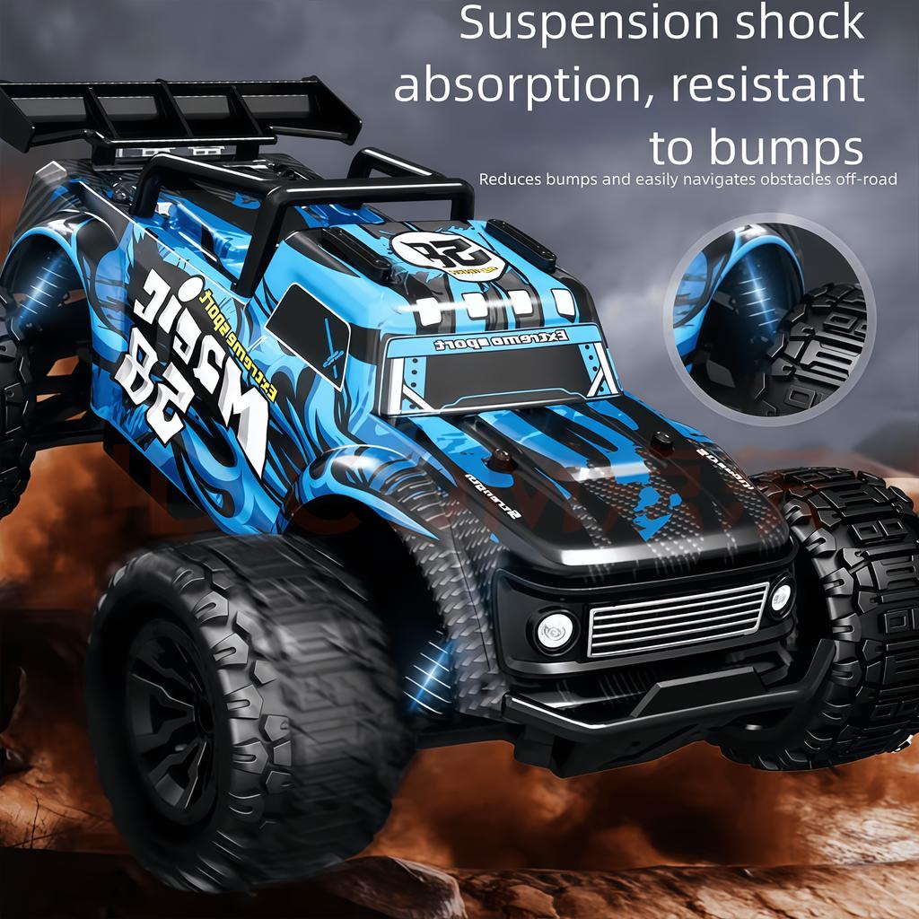 1:20 Scale 2.4GHz Remote Control Cool Stunt Car All-round Driving Lighting for Children's Off-road Racing Remote Control Car Boy's Gift