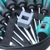 9-Piece Magnetic Crosshead & Slotted Screwdriver Set with Tool Bag