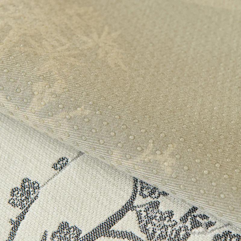 1Pcs Oriental Style Sofa Cover Thick Chenille Fabric Non-Slip Straight Row Seat Cushion Durable Furniture Protector