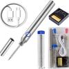 Portable USB Wireless Electric Soldering Iron Pen with Lithium Battery - Fast Heating for Outdoor Use