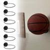 6Pcs Ball Rack for Basketball Soccer Volleyball Wall Storage Display Football