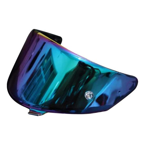 

Шлем стеклянный анфас с защитой от ультрафиолета портативный защитный мотоциклетный шлем REVO разноцветный