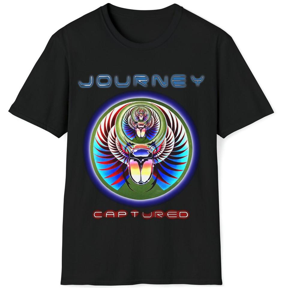 Journey Band Unisex Captured T Shirt Full Size Unisex T-Shirt XXXXL