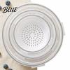 Kitchen Drainer for Produce Round Fruit Vegetable Storage Container 2-Layer Food-Grade PP Crisper with Box Lid Drain Basket Leak-Proof Sealed Fridge