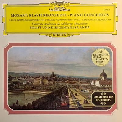 LP Schallplatte WOLFGANG AMADEUS MOZART GZA ANDA Mozart Klavierkonzerte Piano Con 139113 Deutsche Grammo Deutschland Klassik Gebraucht