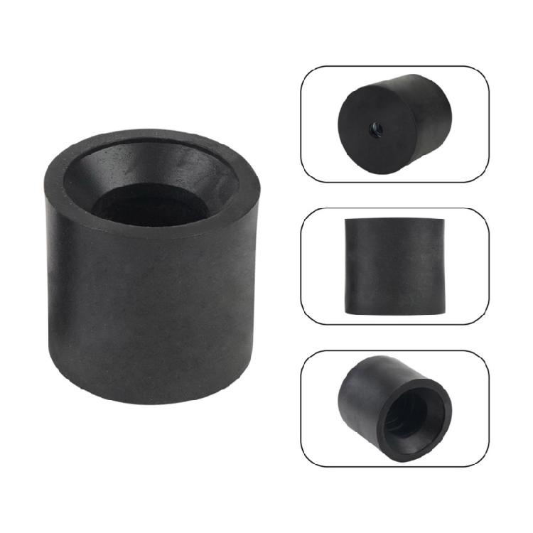 Zestaw 4 uchwytów do drzwi przyczepy Zestaw Odporne na zużycie gumowe zderzaki Długotrwałe ulepszenia zderzaków przyczepy dla bezpiecznego dopasowania