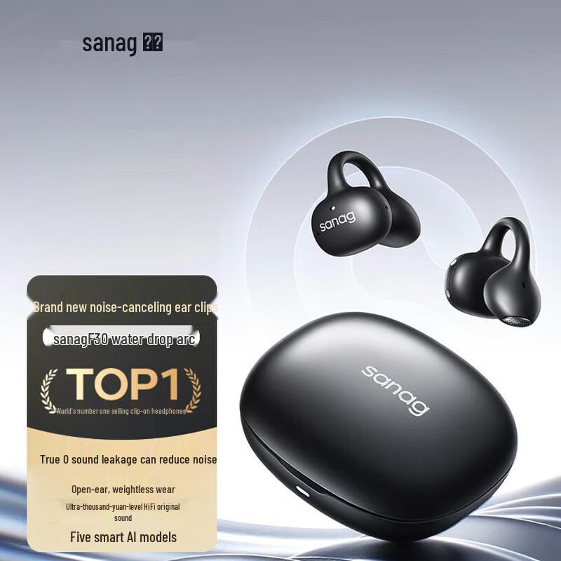 

SENA F30 Ear-Clip Bone Conduction Bluetooth Headphones