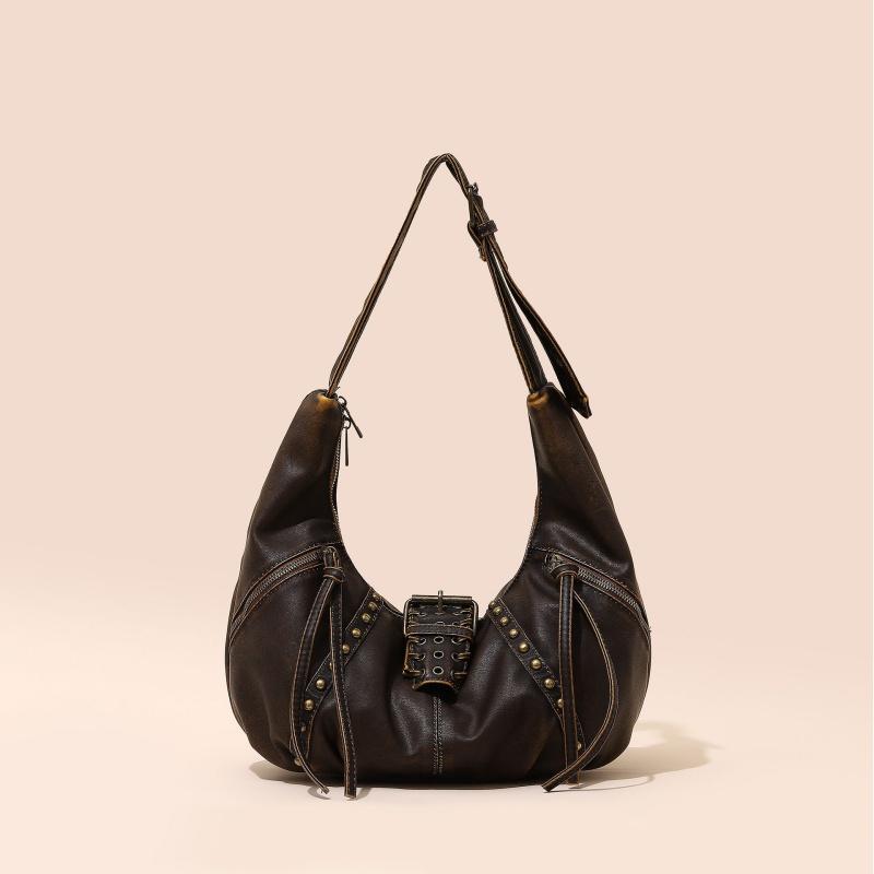 

Ruched Shoulder Bags Women Cloud-bag Classy All-match Handbag Mini Stylish Korean Style Crossbody Bag Soft Cloud Dumpling Bag
