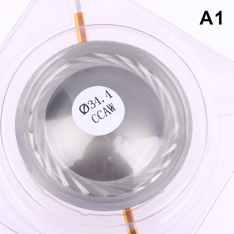 

1Pc 34.4/44.4/51.5/72.2/74.5Mm Audio Driver Speaker Titanium Film Tweeter Voice Coil Membrane Diy Treble Speaker Repair 34.4mm