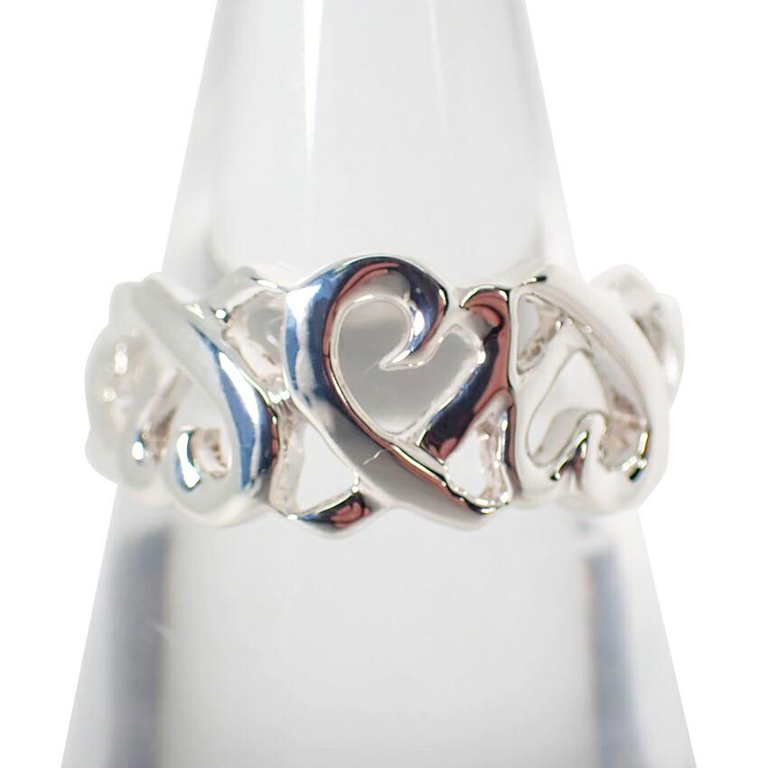 

[Used] TIFFANY 925 Triple Heart Ring / Size 14 / g455-20
