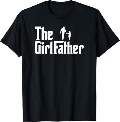 Mens The Girl Father Funny Dad of Girls Daddy Daughter T-Shirt