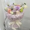 Papel de Embrulho Impermeável Brocade 38g Perolado Neve para Flores Frescas & Arte Floral