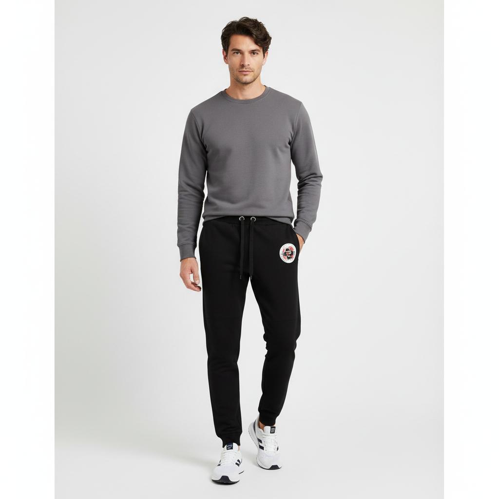 Men's Sweatpants Geographical Norway Jogging Pant MIRABEL MEN 100 EO-PR+BS (SU1204H/GN/Black)