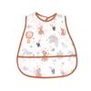2023New Cartoon Pattern EVA Waterproof Pocket Lunch Feeding Bibs Adjustable Baby Bibs Cute Children Baby Apron Kids Burp Cloths