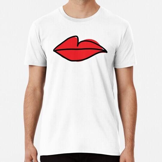 

Red Lips As Seen On Villanelle Killing Eve S2 S to 4XL T-Shirt Tops Tee 4XL