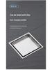 15x15 Odor-Proof Invisible Floor Drain, 304 Stainless Steel, Concealed for Bathroom or Shower Room