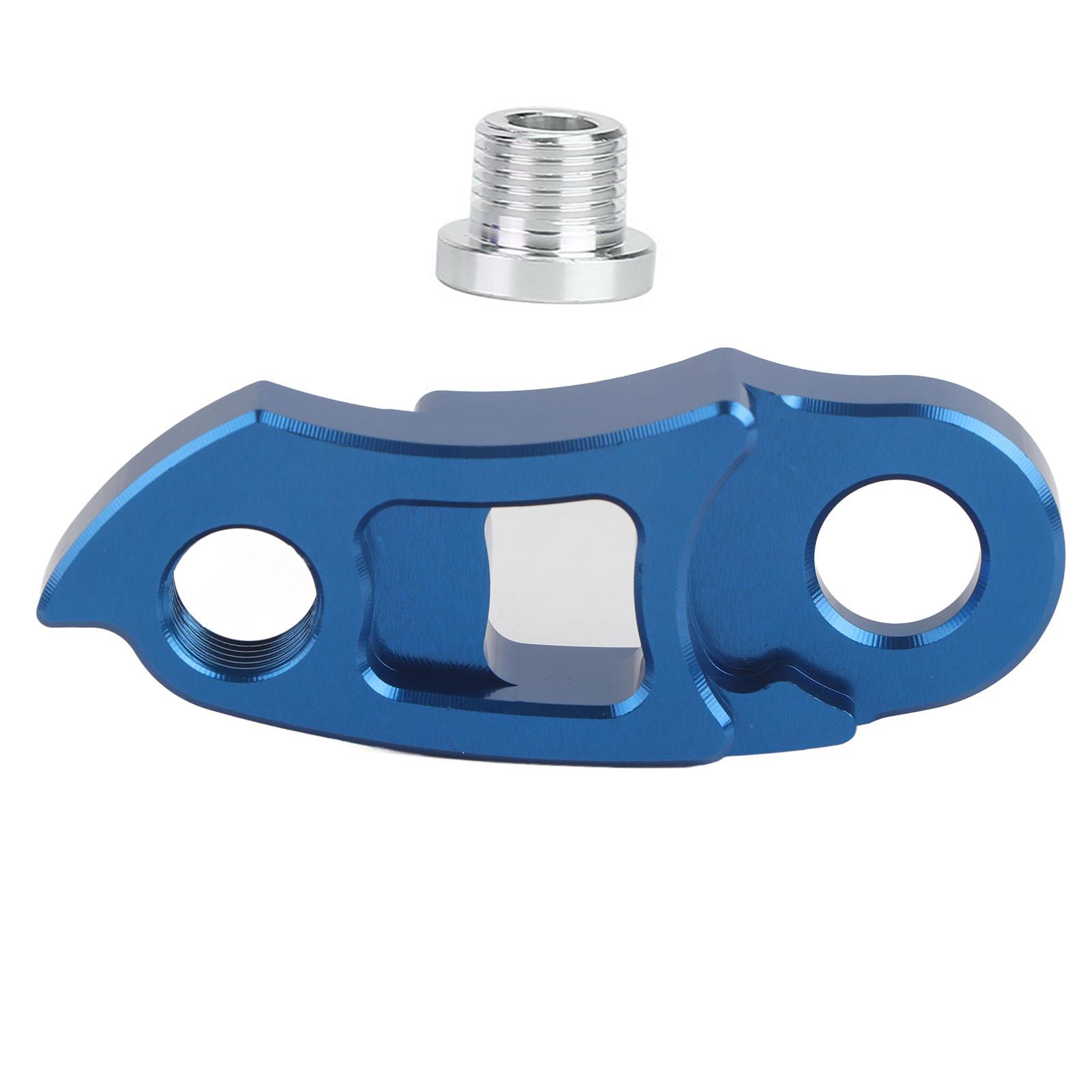 

Bicycle Bike Rear Derailleur Hanger Extension Frame Gear Tail Hook Extender (Blue)