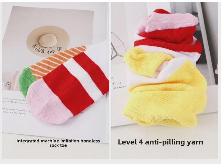 Women's Autumn & Winter Sushi Socks: Pure Cotton, Long, Sweat-Absorbent, Deodorant. Includes Salmon Gift Box. Hot-Selling Design.