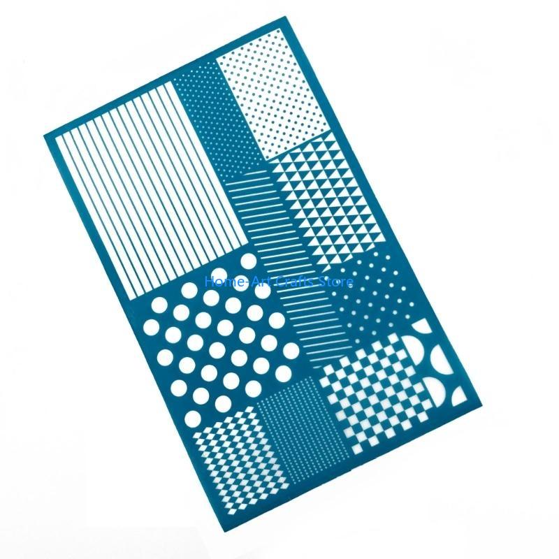 Y3NA Dot Silk Screen Stencils for Clay DIY Printing on Clay and Other Jewelry