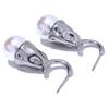 Yhpup Big Promotion Imitation Pearls Stainless Steel Fashion Geometric Golden Earrings  Trendy Chic Korean Jewelry Wholesale