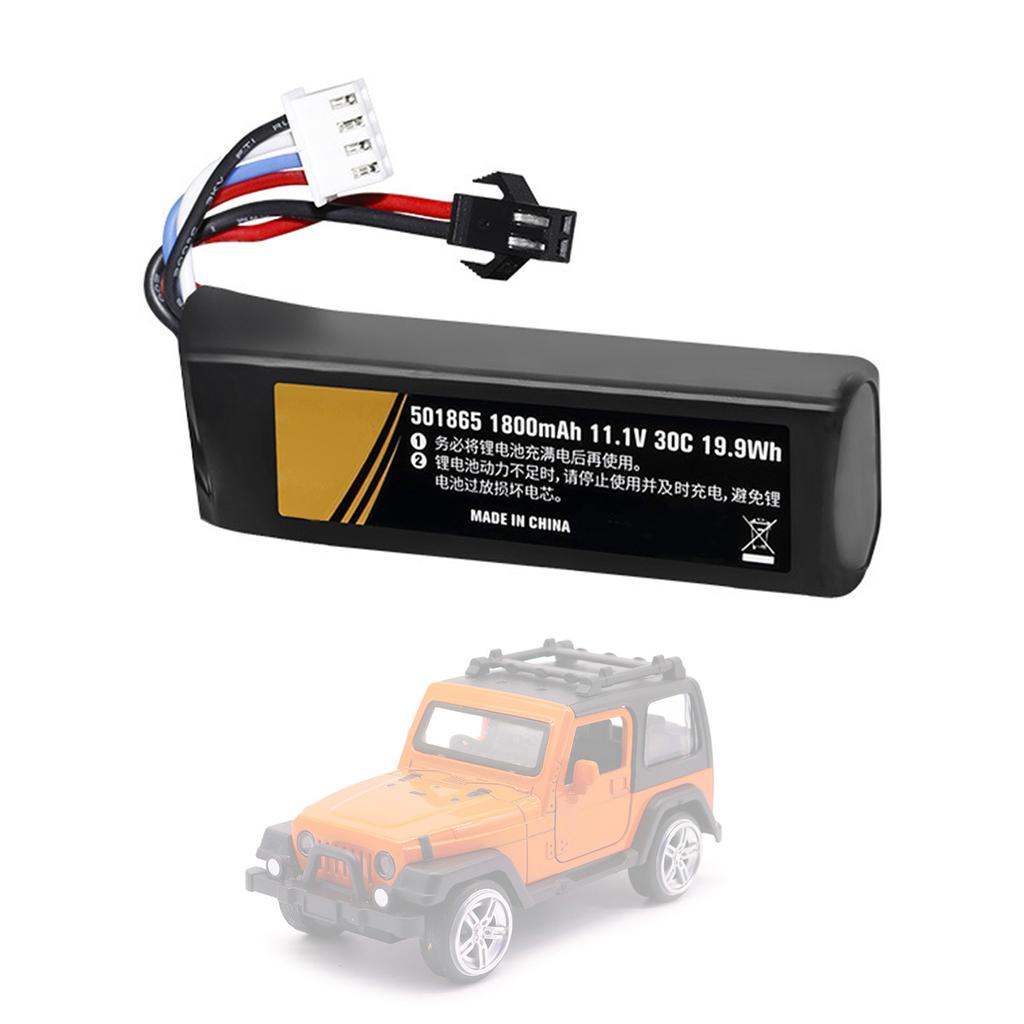 3S 11.1V Lipo Battery 1800mAh 30C For Remote Control Airplane Helicopter Quadcopter Drones Rechargeable Battery