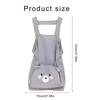 Cats Sleep Bag Holding Apron Smock Pet Carriers Bag Wrap for Kittens Small Pet Holders Home Use