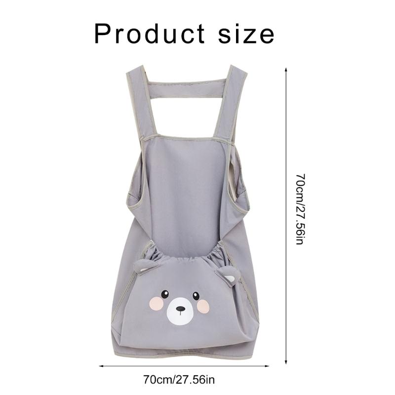 Cats Sleep Bag Holding Apron Smock Pet Carriers Bag Wrap for Kittens Small Pet Holders Home Use